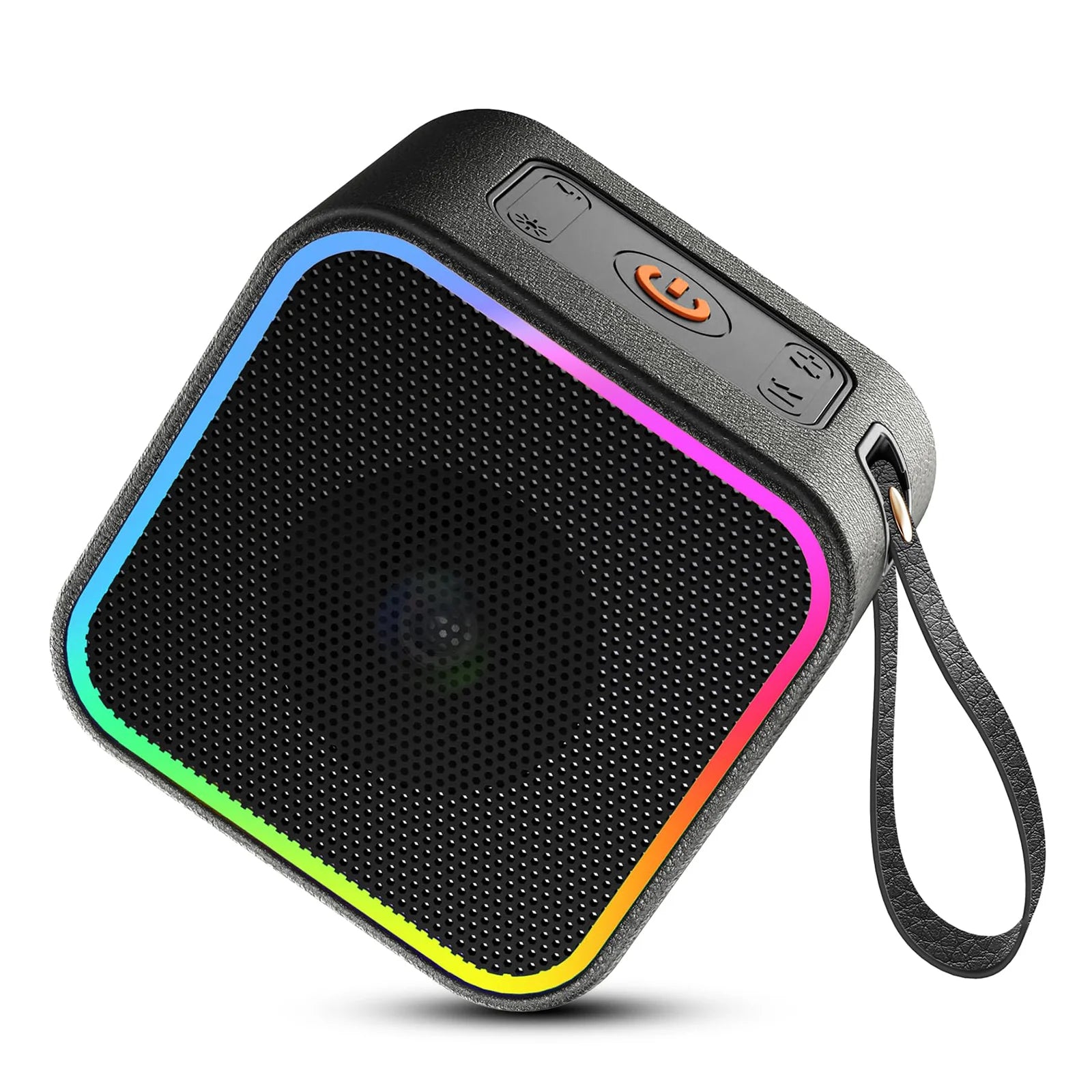 Portable Bluetooth Speaker with Dynamic RGB Lights – 10 H Playtime, HD Sound for Outdoor & Travel