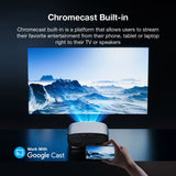 V11 Vision Projector (Blitzwolf BW‑V11) – Google TV, Fully Sealed Optical Engine, 1080p with 4K Support & 1100 ANSI Lumens