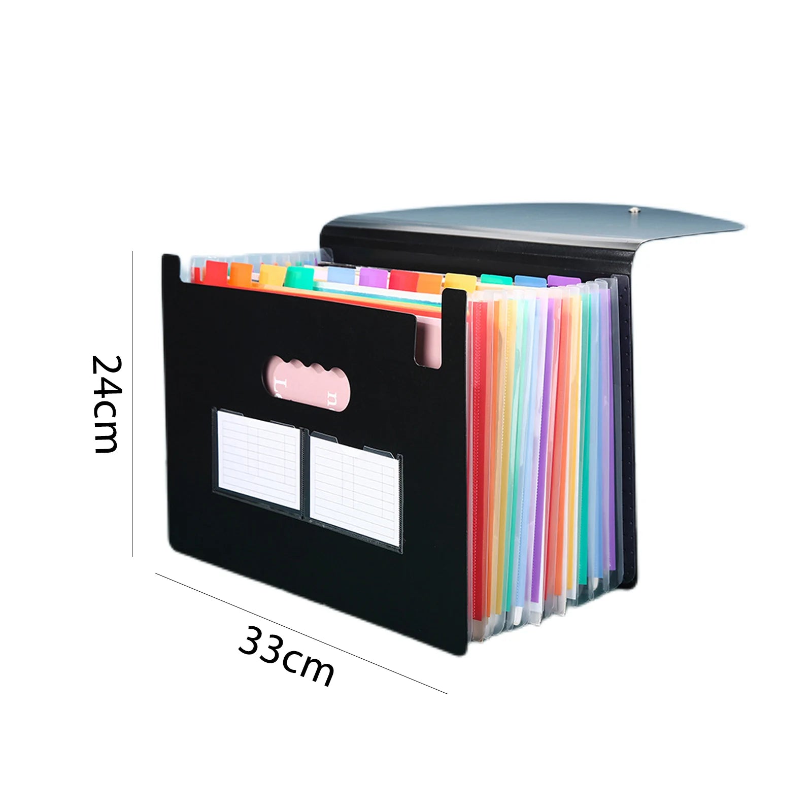 A4 Expanding File Folder – 13–25 Pocket Paper Organizer for Bills, Documents & Office Storage 📂