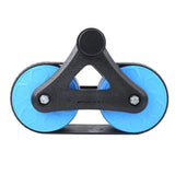 SpringBack Ab & Push-Up Roller Set – Quiet Core & Upper-Body Training Wheels (Blue) 🎯