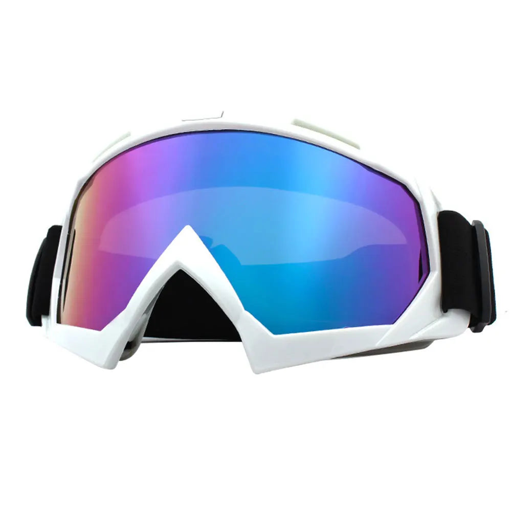 Motorcycle & Snowboard Goggles – Windproof Anti-Fog Cycling Sunglasses with UV Protection for Winter Outdoor Sports