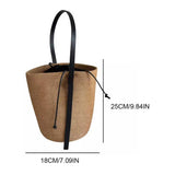Woven Straw Bag for Women – Adjustable Strap Small Summer Tote Handbag for Beach, Travel & Shopping 🏖️👜