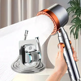 High Pressure 5-Mode Filtered Handheld Shower Head – Water-Saving & One-Button Stop
