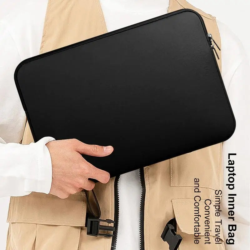 Laptop Sleeve Bag – Slim Protective Briefcase with Pocket for 11″–15″ MacBook, PC, Tablet & Notebook Computers