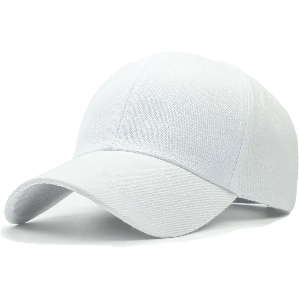 Structured Baseball Cap – Adjustable Performance Hat with Custom Embroidery for Outdoor Sports & Casual Wear