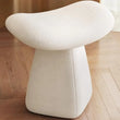 🪑 Saddle Makeup Stool – Modern Upholstered Ottoman Footrest & Shoe Bench with Ergonomic Design for Dressing Table & Entryway