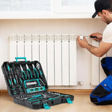 79-Piece Home & Auto Tool Kit with Plastic Toolbox – Comprehensive Hand Tool Set for DIY Repairs