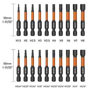 Hex  20pcs (2 Inch)