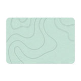 Indoor Diatomite Stone Bath Mat – Soft Water Absorption & Quick-Dry Shower Floor Rug