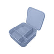 Food Grade Square Silicone Lunch Box – 4‑Compartment