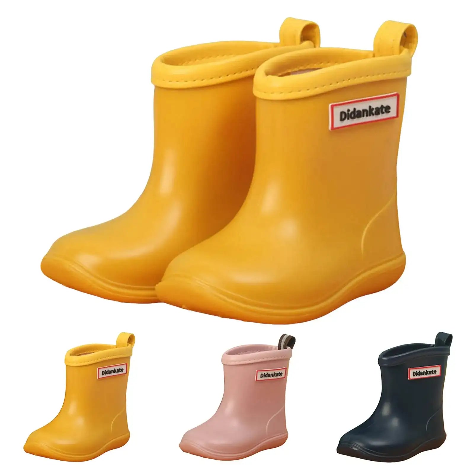 Colorful Cartoon Animal Rain Boots for Kids – Soft EVA Waterproof Baby Outdoor Boots (Girls & Boys)