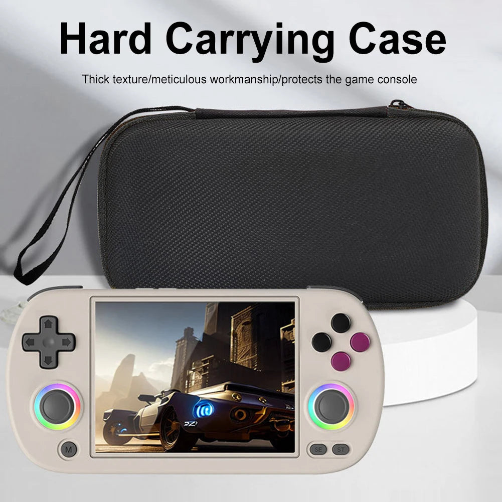 EVA Hard Shell Travel Case for Anbernic RG40XX-H / RG405M – Shockproof Anti-Scratch Carry Bag with Hand Strap