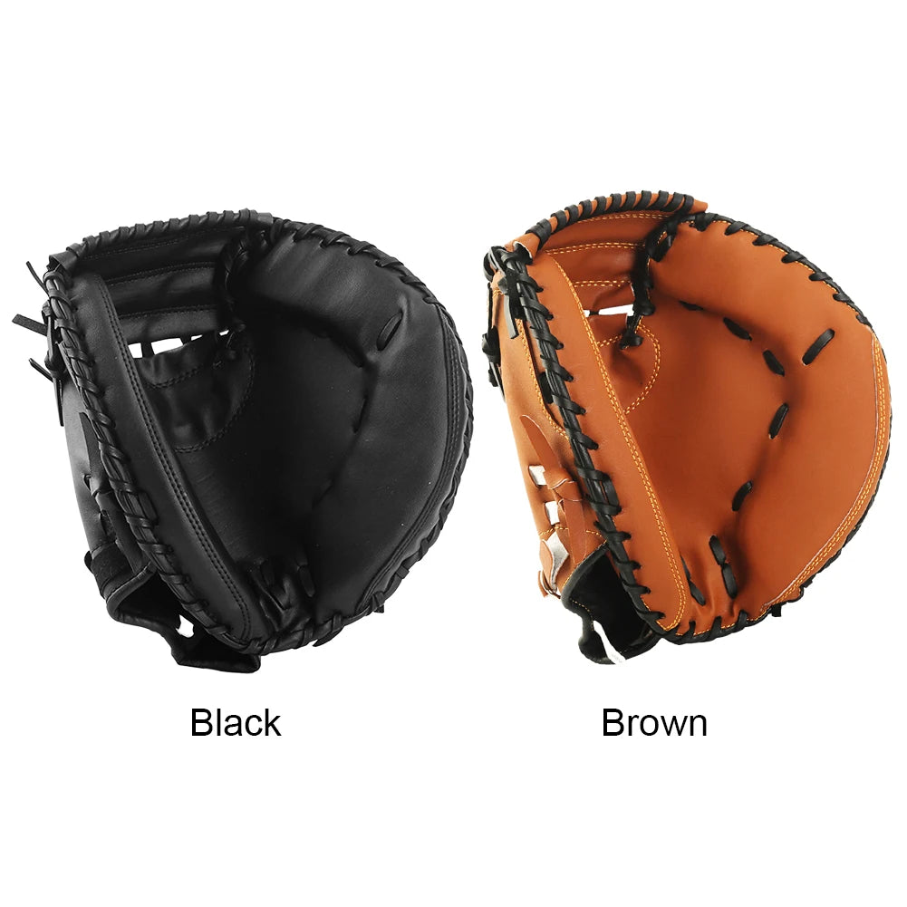 PU Leather Baseball Glove – Thickened Training & Fielding Mitt for Outdoor Softball Practice 🧤⚾