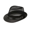 Men’s Classic Straw Panama Hat – Wide Brim Lightweight Sun Hat with Breathable Design for Summer & Beach Vacations