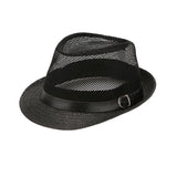 Men’s Classic Straw Panama Hat – Wide Brim Lightweight Sun Hat with Breathable Design for Summer & Beach Vacations