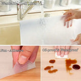 Waterproof Non-Slip Shelf Liner Roll 300 cm – Daisy Design Cabinet & Drawer Mat for Kitchen