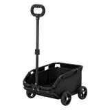 Safe Hair-Free Pet Carrier Stroller – 4-Wheel Folding Cart for Small Dogs & Cats, Travel, Shopping & Walking