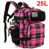 25L Tactical Gym & Survival Backpack – MOLLE Laser-Cut Daypack with Dual Cup Holders for Hiking, Hunting & Bug-Out Use