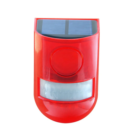 🌞 Solar Infrared Motion Sensor Alarm – Waterproof Outdoor Detector with Remote Control for Villa, Farm & Garden