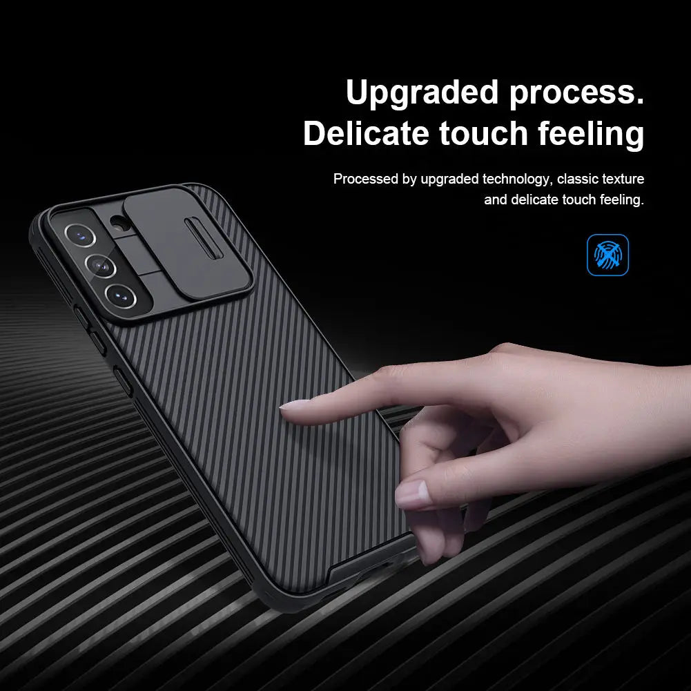 Nillkin CamShield Phone Case – Camera Slide Protection Cover for Samsung Galaxy S22/S21/S20 Ultra
