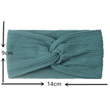 Soft Cable Knit Turban Headband for Baby Girls & Boys