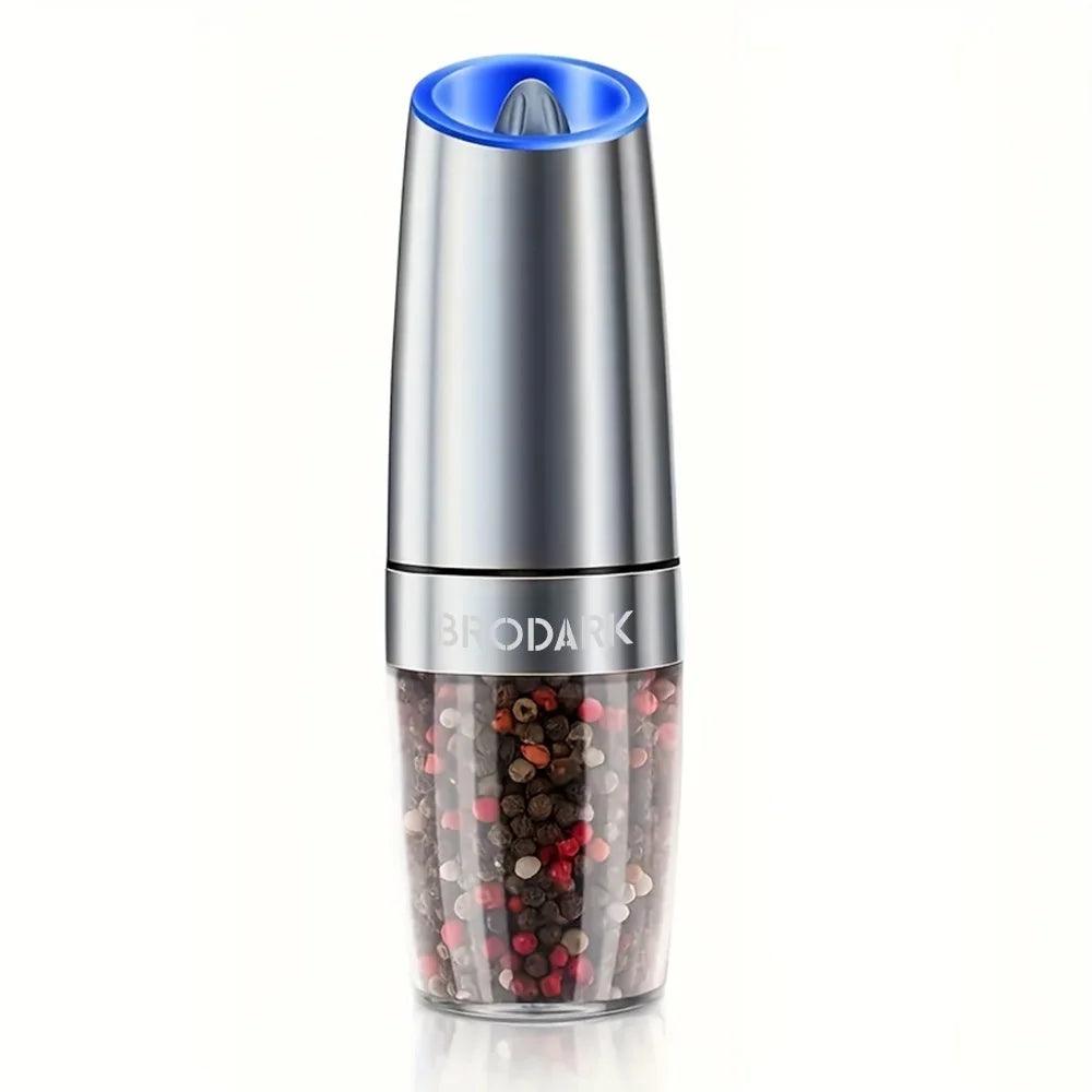 Electric Salt and Pepper Grinder Set – Battery Powered with LED Light, 1/2pcs - PulinGO