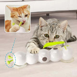 2025 Intelligent Interactive Cat Toy – Automatic Earthworm Pole with Popping Hole Design, Teasing Toy for Active Indoor Cats