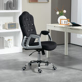 💺 Vinsetto Home Office Chair – Black Ergonomic Desk Chair with Adjustable Height & Tilt Function
