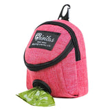 Portable Dog Treat Pouch & Training Bag – Multifunction Travel Bag with Poop Bag Dispenser for Outdoor Pet Training & Walks