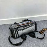 Transparent PVC Laptop Backpack – Waterproof Clear Casual Book Bag with Large Capacity for Women & Men