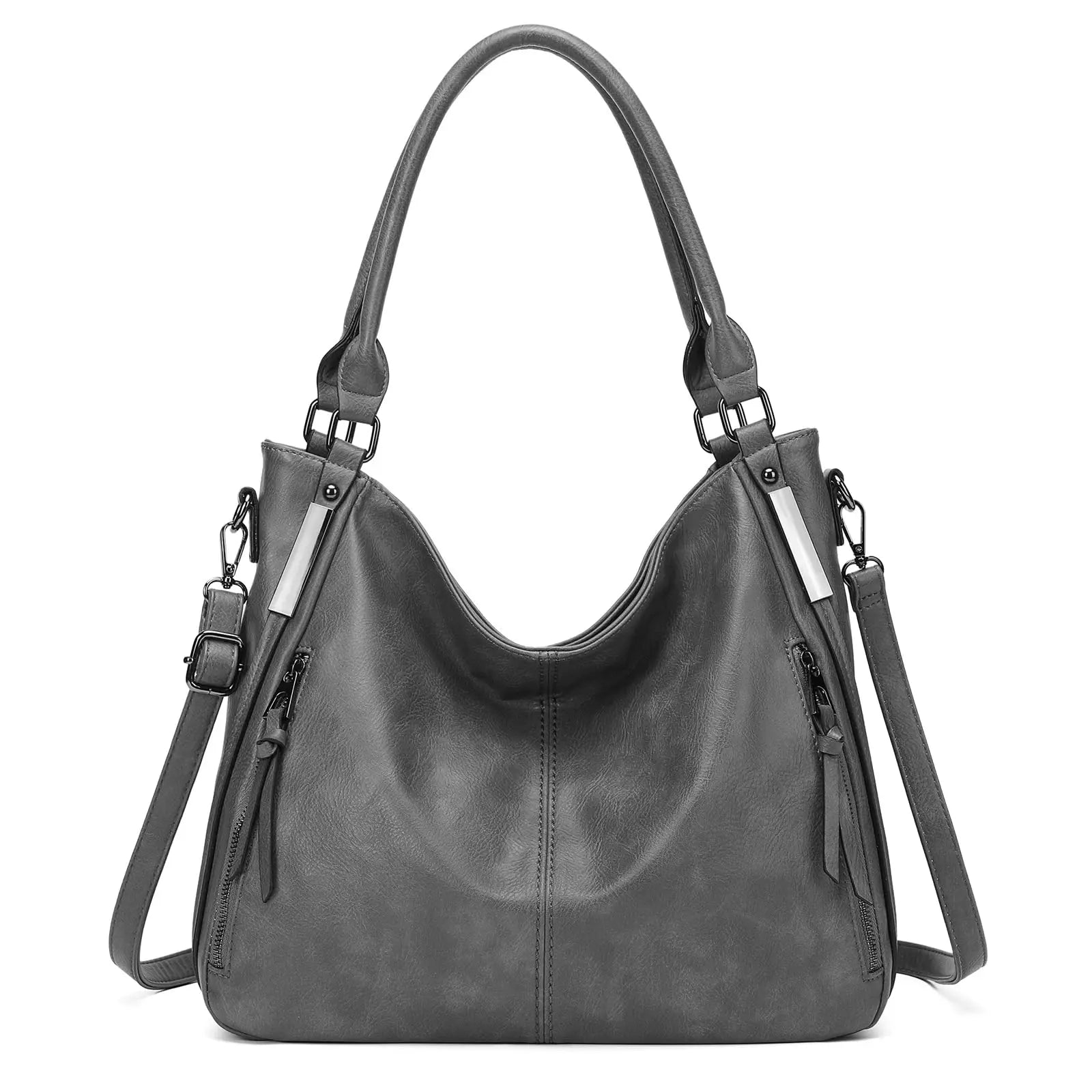 Large Soft Shoulder Hobo Bag for Women – Oversized PU Leather Handbag