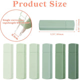 Mini Scribble Correction Tape Set (6 PCS) – Instant Cover-Up Tapes for Clean Writing & Notes
