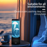 Kantutoe LED Jellyfish Lava Lamp — 7-Color Ocean Mood Light for Bedroom / Desk Decoration