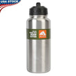 Double-Wall Vacuum Insulated Stainless Steel Bottle – 32 oz Flip-Top Lid, Leak-Proof & Adventure-Ready