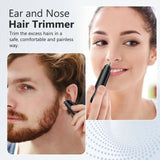 SEJOY USB Rechargeable Electric Nose & Ear Hair Trimmer – High-Speed Motor Grooming Tool for Men & Women 🎯