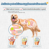 Freeze-Dried Cheese Pet Snacks – Calcium & Probiotic Milk Tablets for Cats & Dogs, Digestive & Nutritional Support