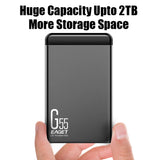 Eaget 2.5 Portable External HDD - 500GB/1TB/2TB, USB 3.0, 5400 RPM For Laptop & Desktop