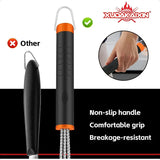 “Grill Brush & Scraper – Safe Nylon Bristles Triple Scrubber for BBQ Cleaning Cast Iron, Porcelain & Weber Gas Grates”