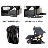 3-in-1 Luxury Baby Travel Stroller with ISOFIX Base – Sit or Lie Down for Newborns