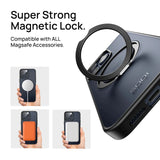 SODI Magnetic Ring Case for iPhone 15 Pro & Pro Max – 360° Rotatable Stand, MagSafe Wireless Charging Compatible