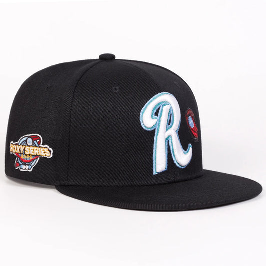 Unisex “R” Embroidered Hip-Hop Hat – Adjustable Outdoor Baseball Cap for Spring, Autumn & Travel