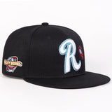 Unisex “R” Embroidered Hip-Hop Hat – Adjustable Outdoor Baseball Cap for Spring, Autumn & Travel