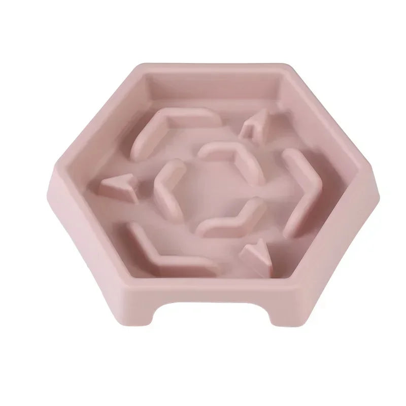 Dog Bowl Anti-Choking Slow Feeder – Non-Slip Pet Food Bowl for Small & Medium Dogs and Cats 🐶🐱✨