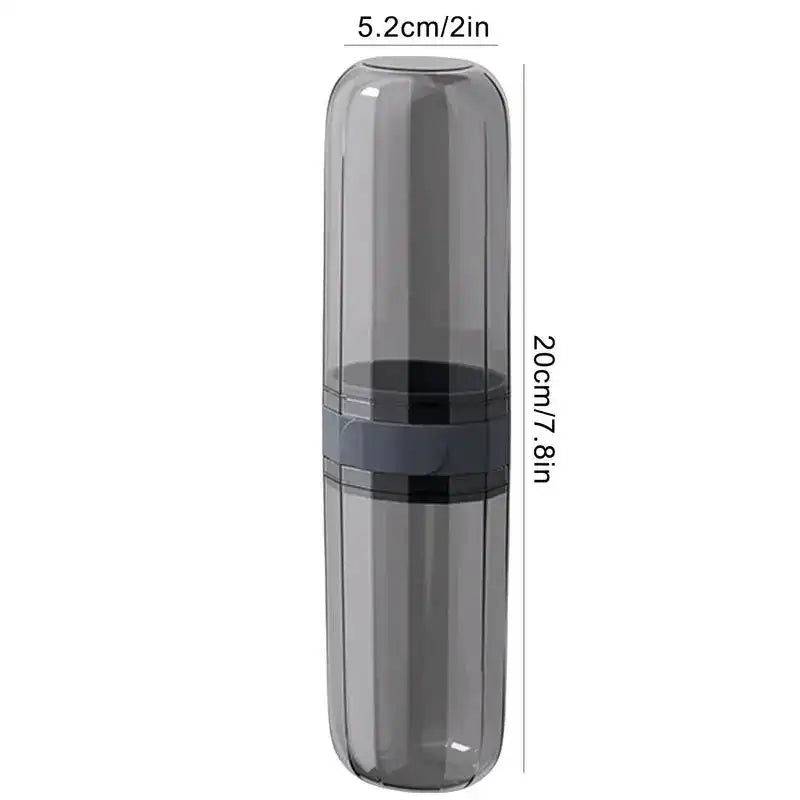 Dust-Proof Toothbrush & Toothpaste Travel Case – Leak-Proof Hygiene Holder