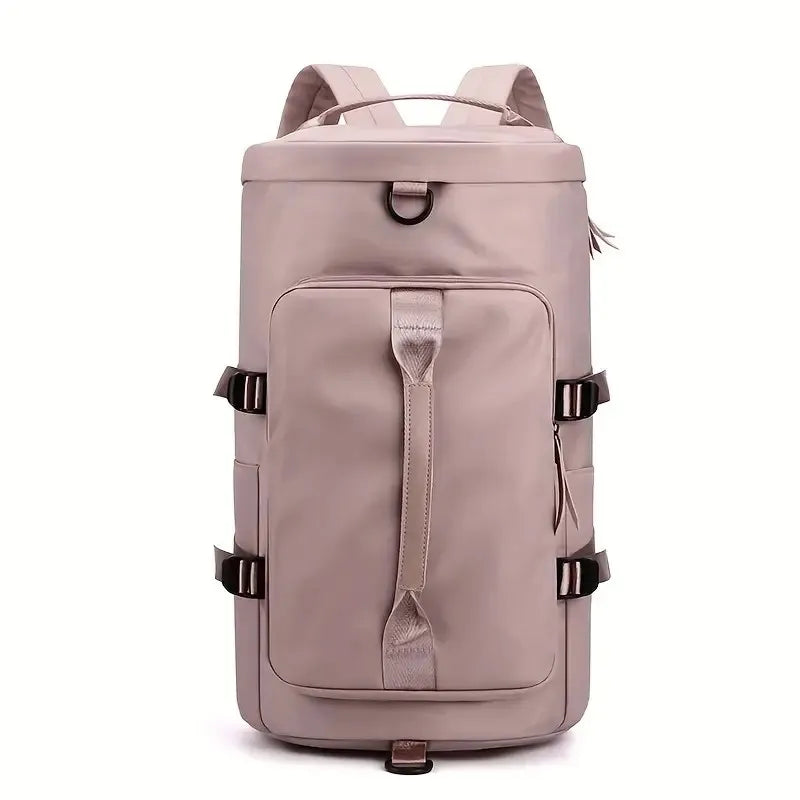 Women’s Large-Capacity Travel Duffel Bag – Waterproof Oxford Carry-On Tote with Shoulder Strap | Multi-Use Storage Handbag