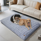 Ultra Plush Dog Bed Cushion – Soft Washable Mattress for Crates, Puppies & Large Dogs