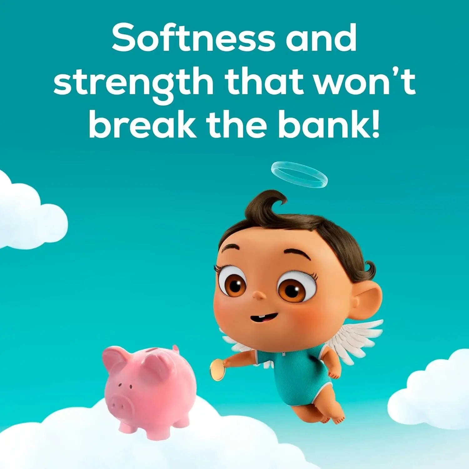Soft Toilet Paper – Strong & Gentle Tissue, Available in 4, 8, 16 & 48 Mega Rolls (Equivalent to 16, 32, 64 & 192 Regular Rolls)