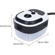 2500 W Handheld High-Temperature Pressurized Steam Cleaner – 3 Brush Heads for Kitchen & Home Use