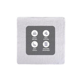 18-Pack Quick-Dry Cotton Washcloth Bundle – Ultra Absorbent White Face & Body Towels