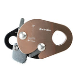 Outdoor Climbing Rope Grab & Descender – Safety Rescue Tool for Mountaineering, Caving & Rappelling 🧗‍♂️🛡️